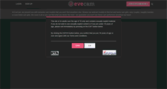 Desktop Screenshot of evecam.com